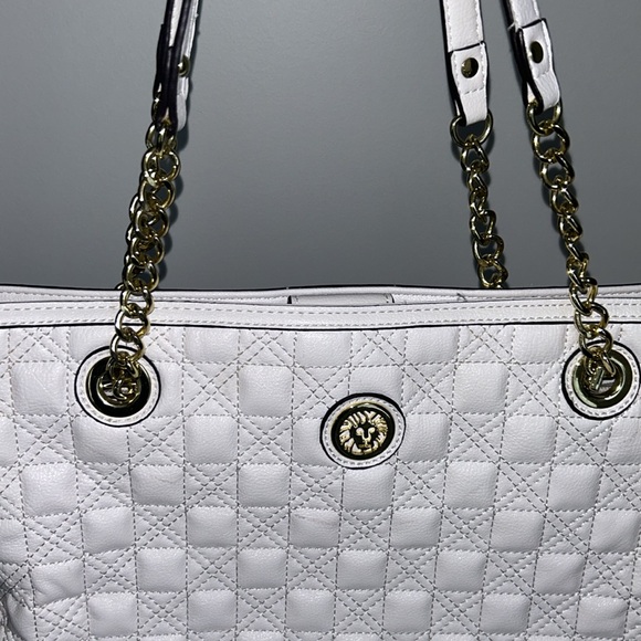 EUC Anne Klein The Quilt Trip Tote Shoulder Bag in Magnolia - Picture 3 of 5